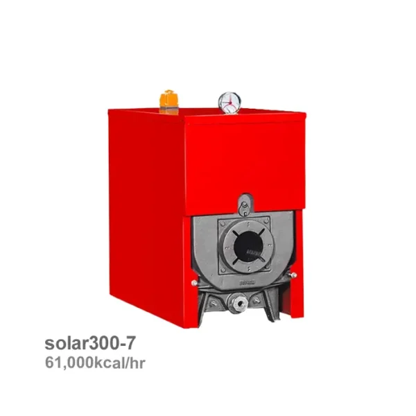 دیگ چدنی شوفاژکار مدل سولار 300/ 7 پره | ناب تهویه