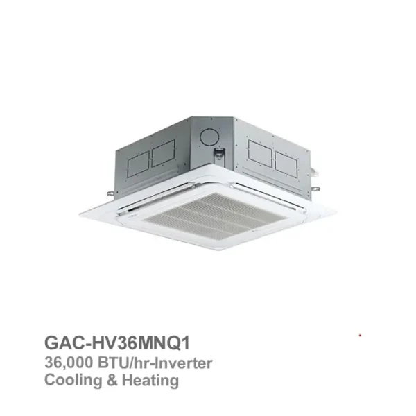 کولر گازی کاستی 4 طرفه اینورتر جی پلاس مدل GAC-HV36MNQ1