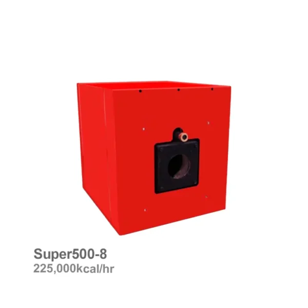دیگ چدنی شوفاژکار مدل سوپر 500/ 8 پره | ناب تهویه