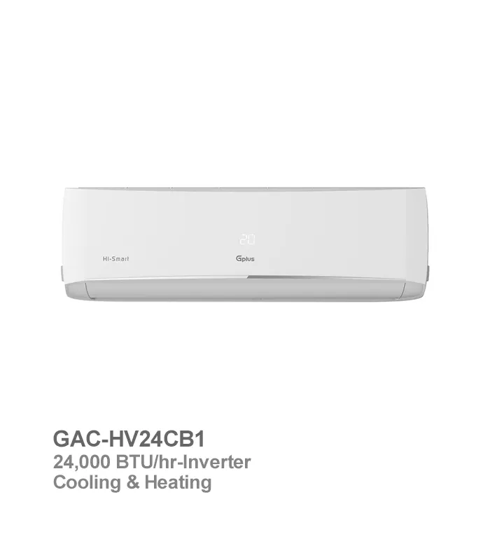 کولر گازی اینورتر اسمارت جی پلاس مدل GAC-HV24CB1 | ناب تهویه کولر گازی اینورتر اسمارت جی پلاس مدل GAC-HV24CB1 | ناب تهویه