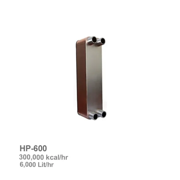 مبدل حرارتی صفحه‌ای هپاکو مدل HP-600 | ناب تهویه