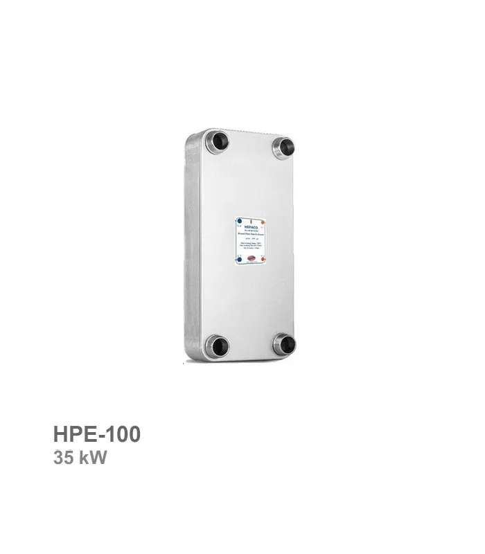 مبدل حرارتی صفحهای هپاکو مدل HPE-100 | ناب تهویه مبدل حرارتی صفحهای هپاکو مدل HPE-100 | ناب تهویه