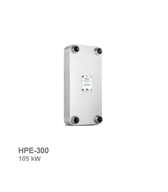 مبدل حرارتی صفحهای هپاکو مدل HPE-300 | ناب تهویه مبدل حرارتی صفحهای هپاکو مدل HPE-300 | ناب تهویه