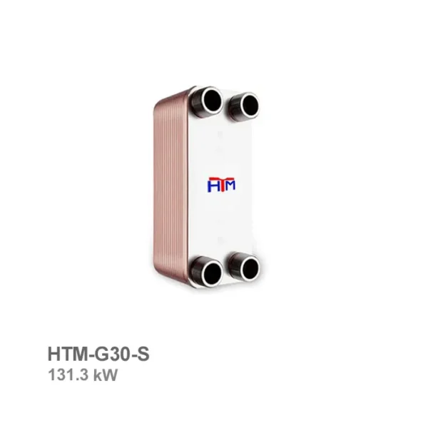 مبدل حرارتی گاز به آب اچ تی ام مدل HTM-G30-S | ناب تهویه
