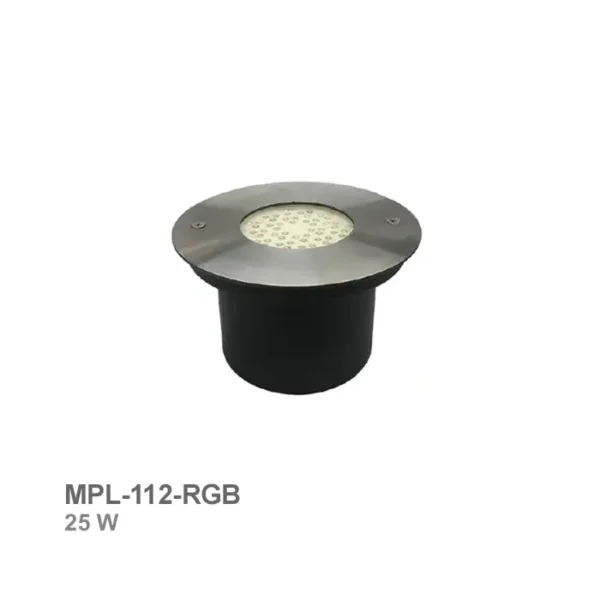 چراغ استخری توکار مگاپول مدل MPL-112-RGB | ناب تهویه